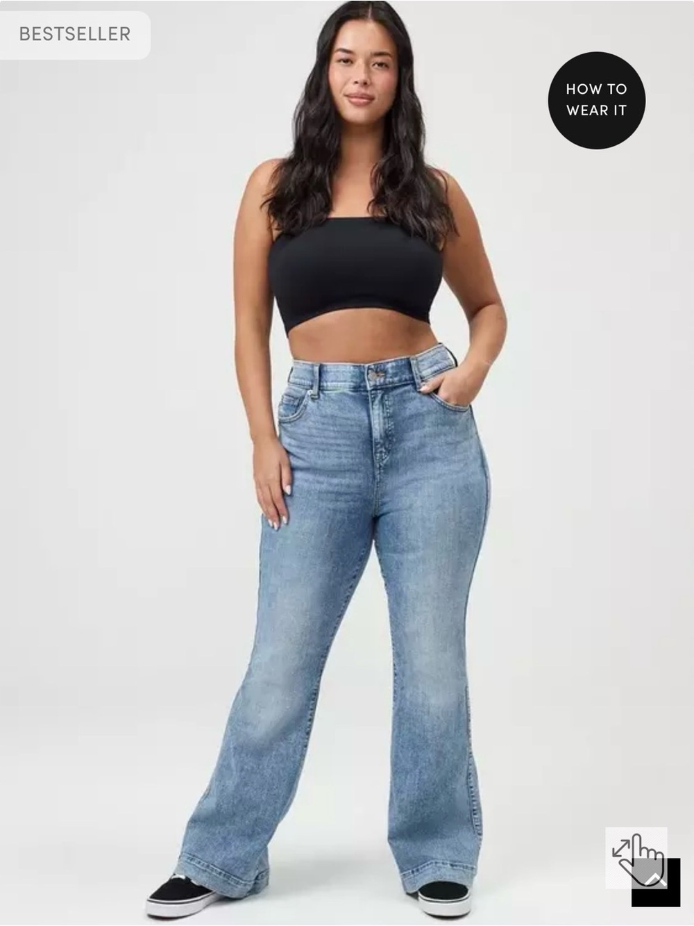 Bombshell Flare High-Rise Jean